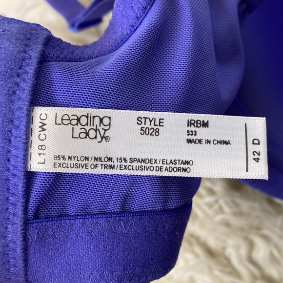Leading Lady 42D lilac Bra - Picture 4 of 4